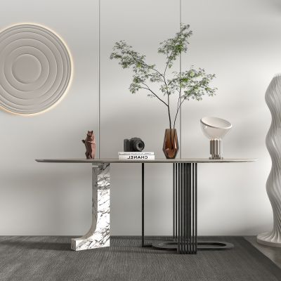 现代轻奢玄关柜