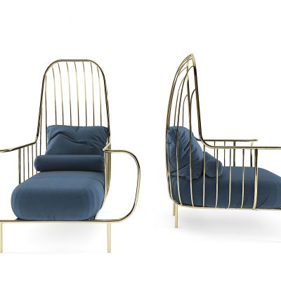 现代休闲单人沙发 单椅