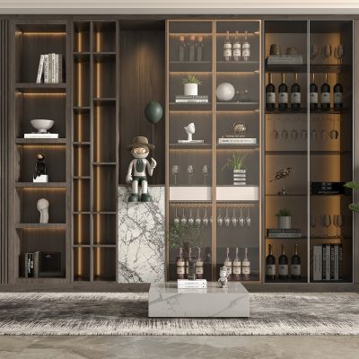 现代轻奢酒柜