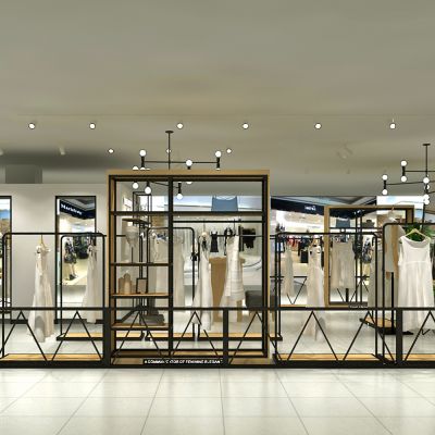 现代商场服装店