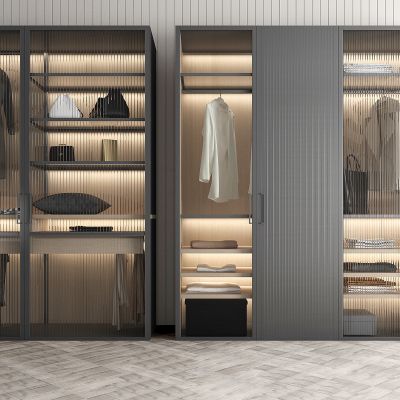 现代衣柜组合