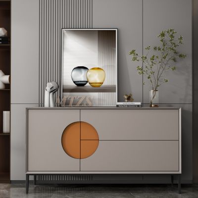 现代边柜，装饰柜