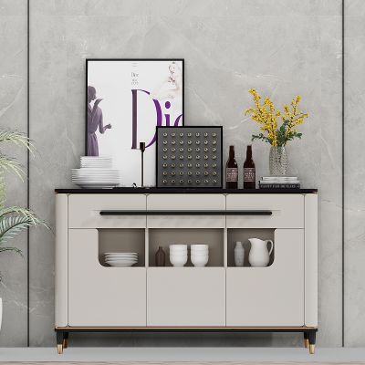 现代餐边柜，备餐柜