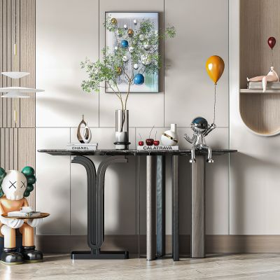 现代轻奢玄关柜