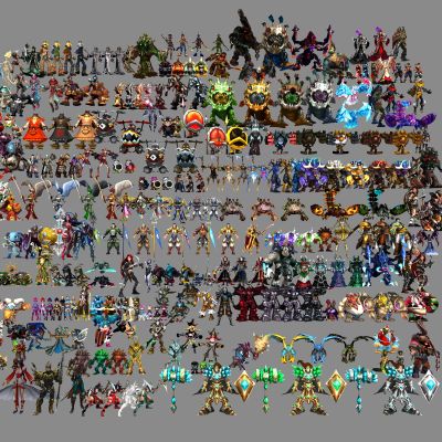 现代英雄联盟角色