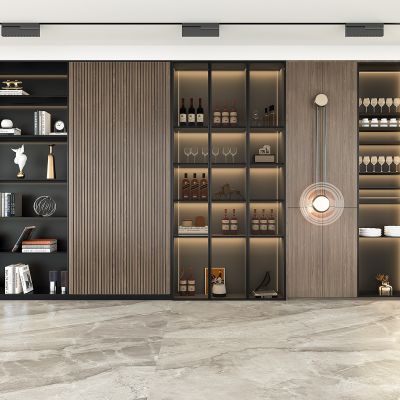 现代轻奢酒柜