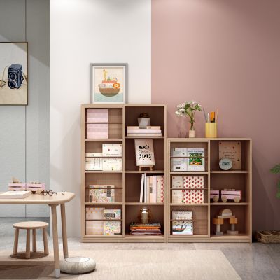 北欧儿童书柜、儿童书桌、眼镜