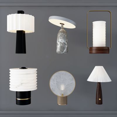 新中式台灯组合