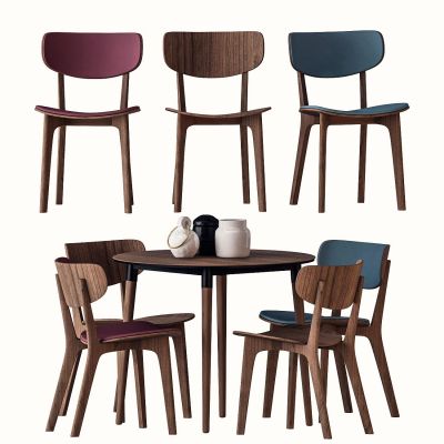 现代餐桌椅组合