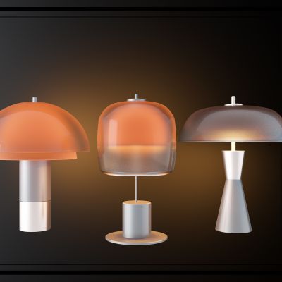 现代台灯组合