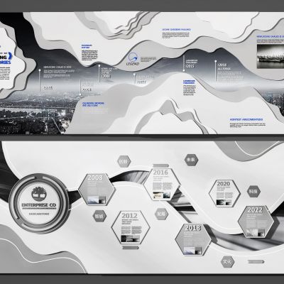 企业展示墙   文化墙