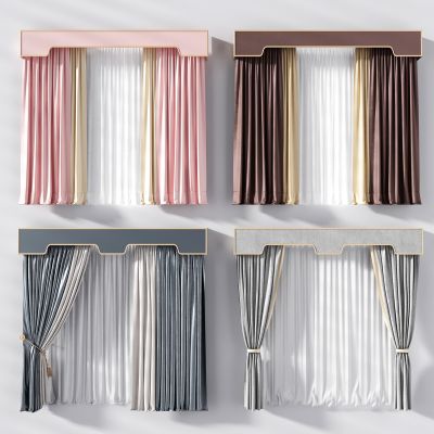 新中式窗帘 新中式布艺窗帘 窗帘 现代窗帘