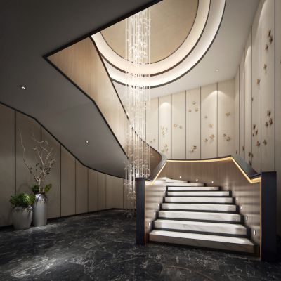 现代楼梯间