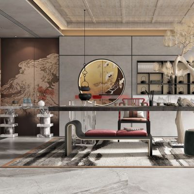 新中式风格茶室