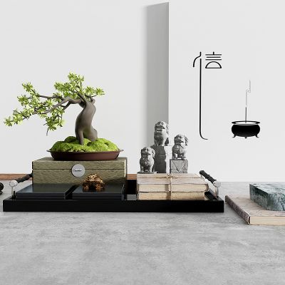 新中式禅意小品摆件