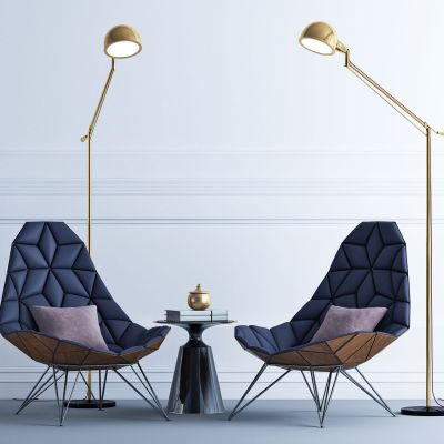 简欧休闲沙发茶几