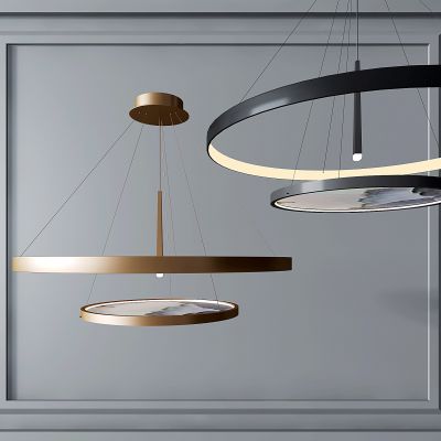 新中式吊灯,环形吊灯