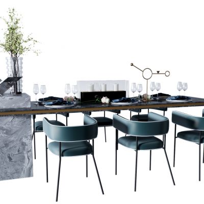 现代餐桌椅
