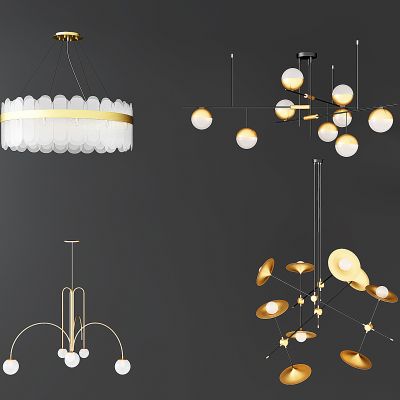 现代吊灯组合