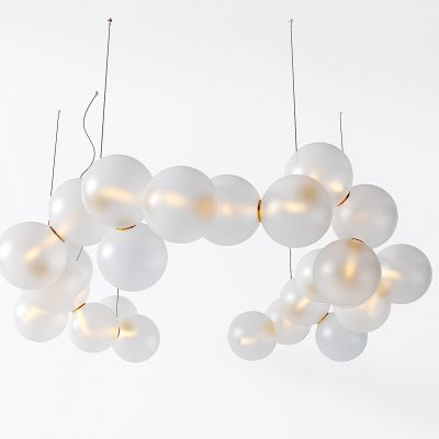 现代吊灯,球形吊灯