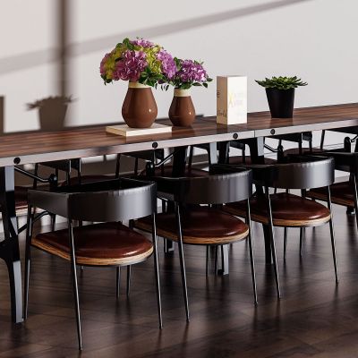 工业风餐桌椅组合