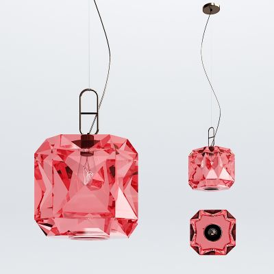 现代玻璃小吊灯