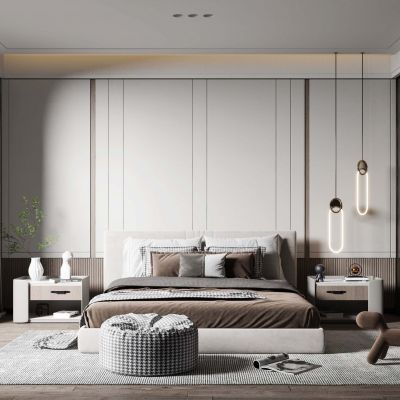 现代卧室