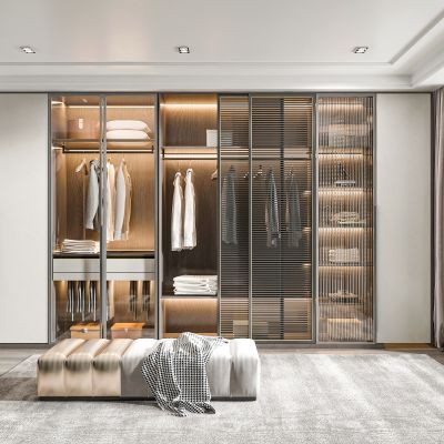 现代衣帽间