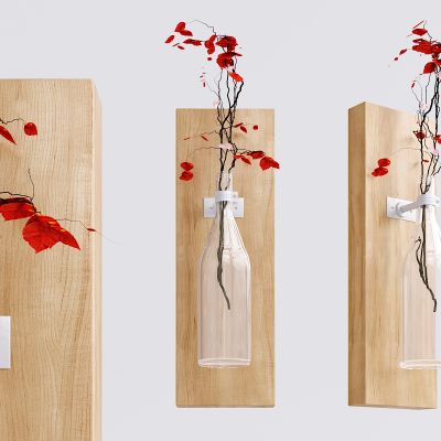 日式壁挂装饰花瓶