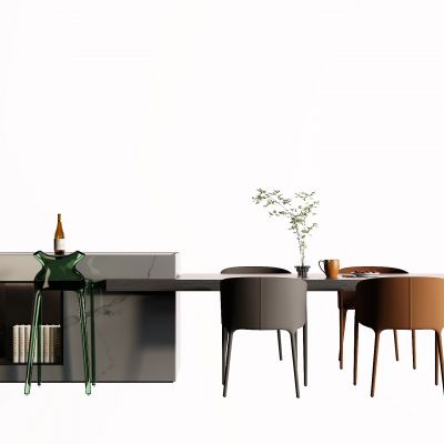 现代中岛餐桌