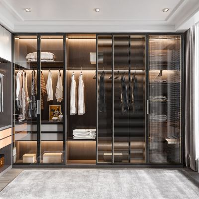 现代衣帽间