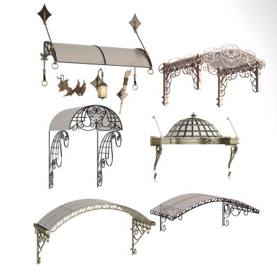 欧式古典欧式雨棚遮阳棚