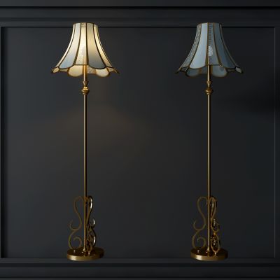 欧式简约落地灯