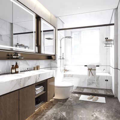 现代轻奢卫生间