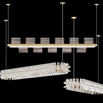 现代长条条形,水晶吊灯