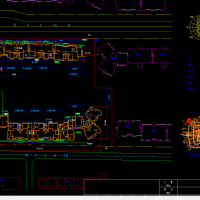 工程施工现场总平面布置图