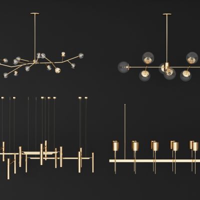 现代吊灯 金属吊灯 餐厅吊灯