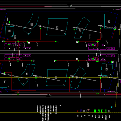 商业楼项目施工现场平面布置图
