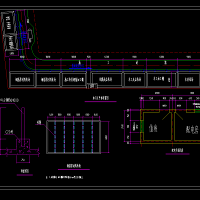 高层各阶段施工现场平面布置图及临设详图