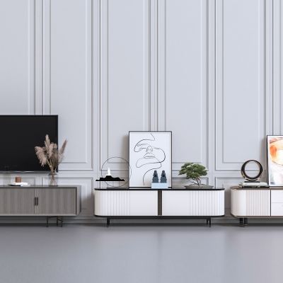 现代电视柜 新中式电视柜 轻奢电视柜