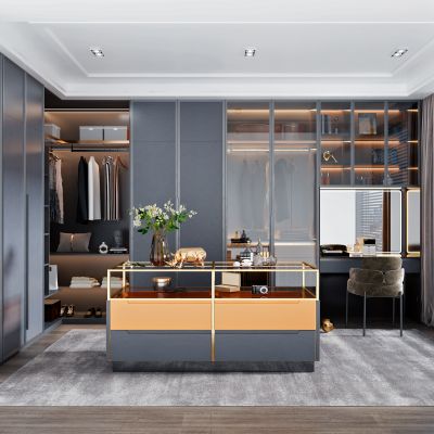 现代衣帽间