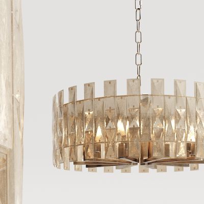 现代金属玻璃吊灯