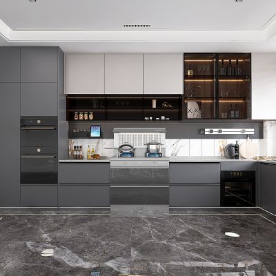 现代开放式厨房