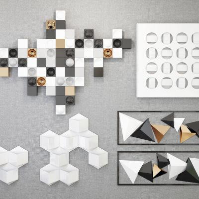 现代简约墙饰挂饰挂件装饰画挂画组合