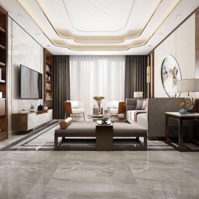 新中式轻奢客厅