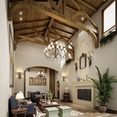 美式乡村客餐厅