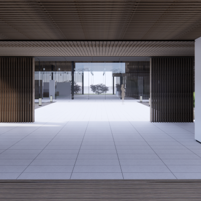 新中式景观示范区