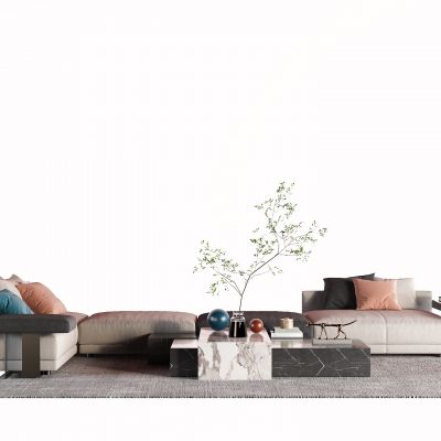 现代布艺沙发 转角沙发