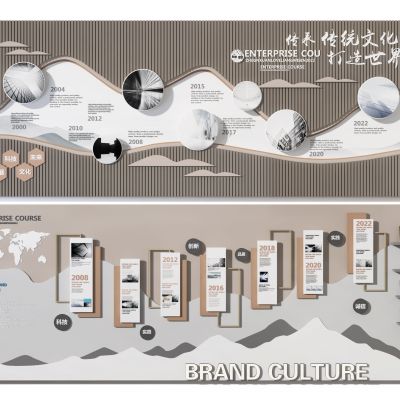 文化墙  企业展示墙