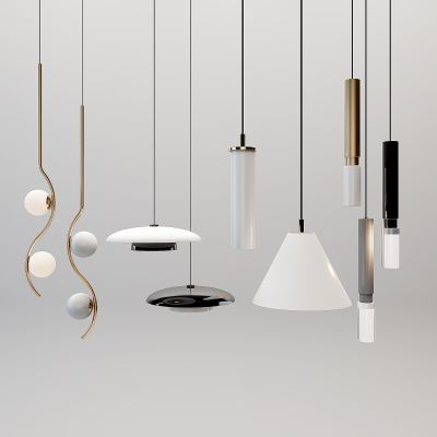 现代小吊灯